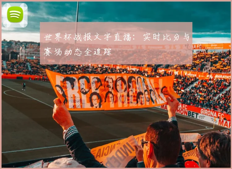 世界杯战报文字直播：实时比分与赛场动态全追踪